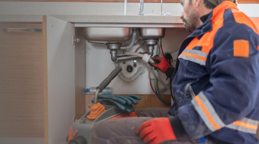 Professional slab leak plumber services in Mineral Springs, NC